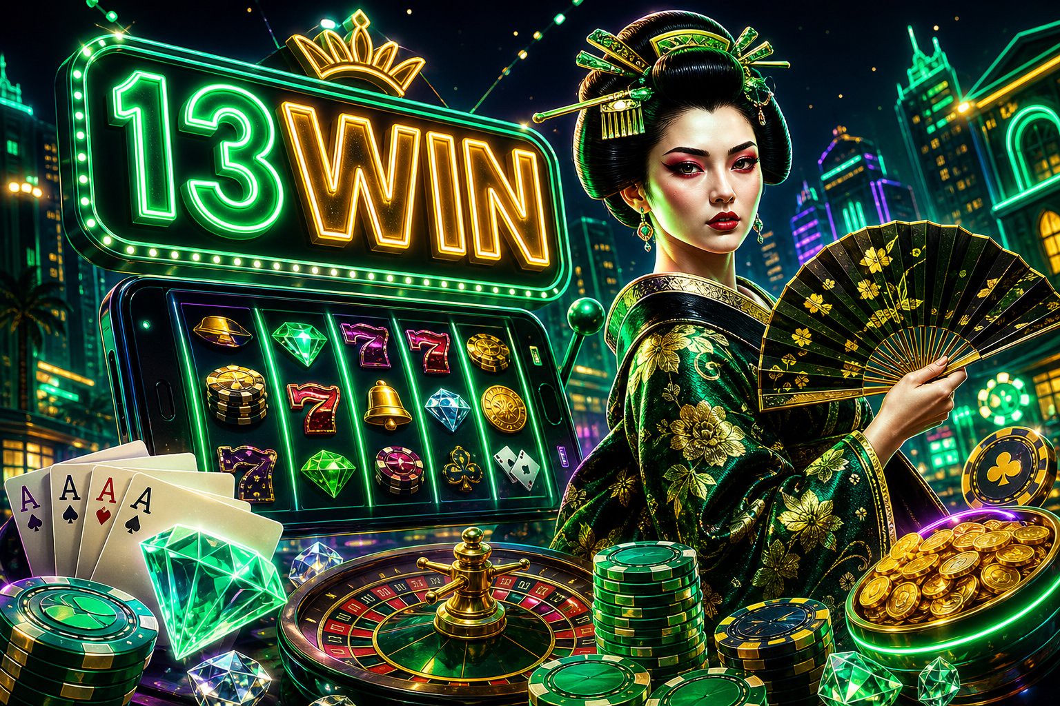 Ảnh bìa game Ali Baba tại 13WIN với giao diện đổi thưởng rực rỡ